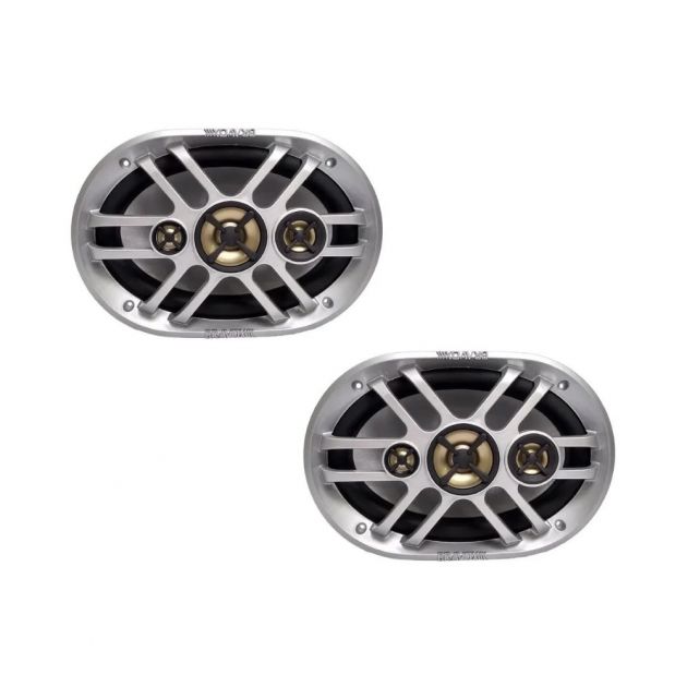 Par de Alto Falantes Bravox 6x9" Quadriaxial QRX69