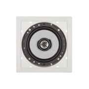 Arandela Fiamon 6" Quadrada (40172) Coaxial Branca