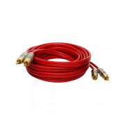 Cabo RCA Storm 5 Metros Blindado Vermelho (CBRC0027) 