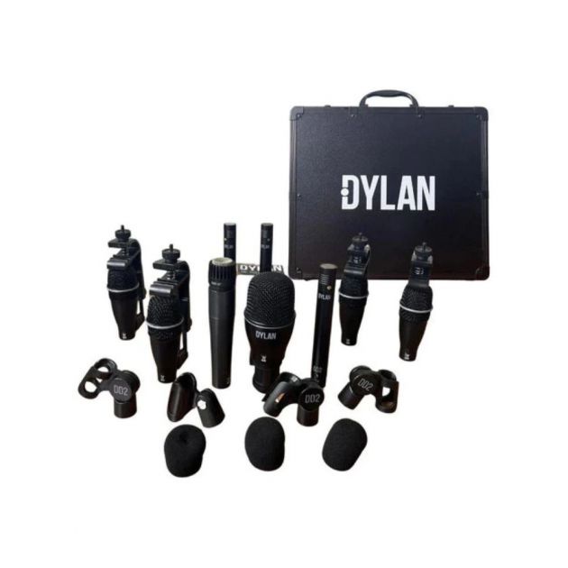 Kit Microfones para Bateria Dylan DD-9 