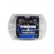 Kit Strobo Zendel RGB Connect Volt LED c/ Bluetooth e Voltímetro