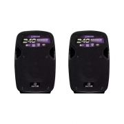  Par de Caixas Acústicas Waldman 8" Flex Kit FK-240X Ativa + Passiva